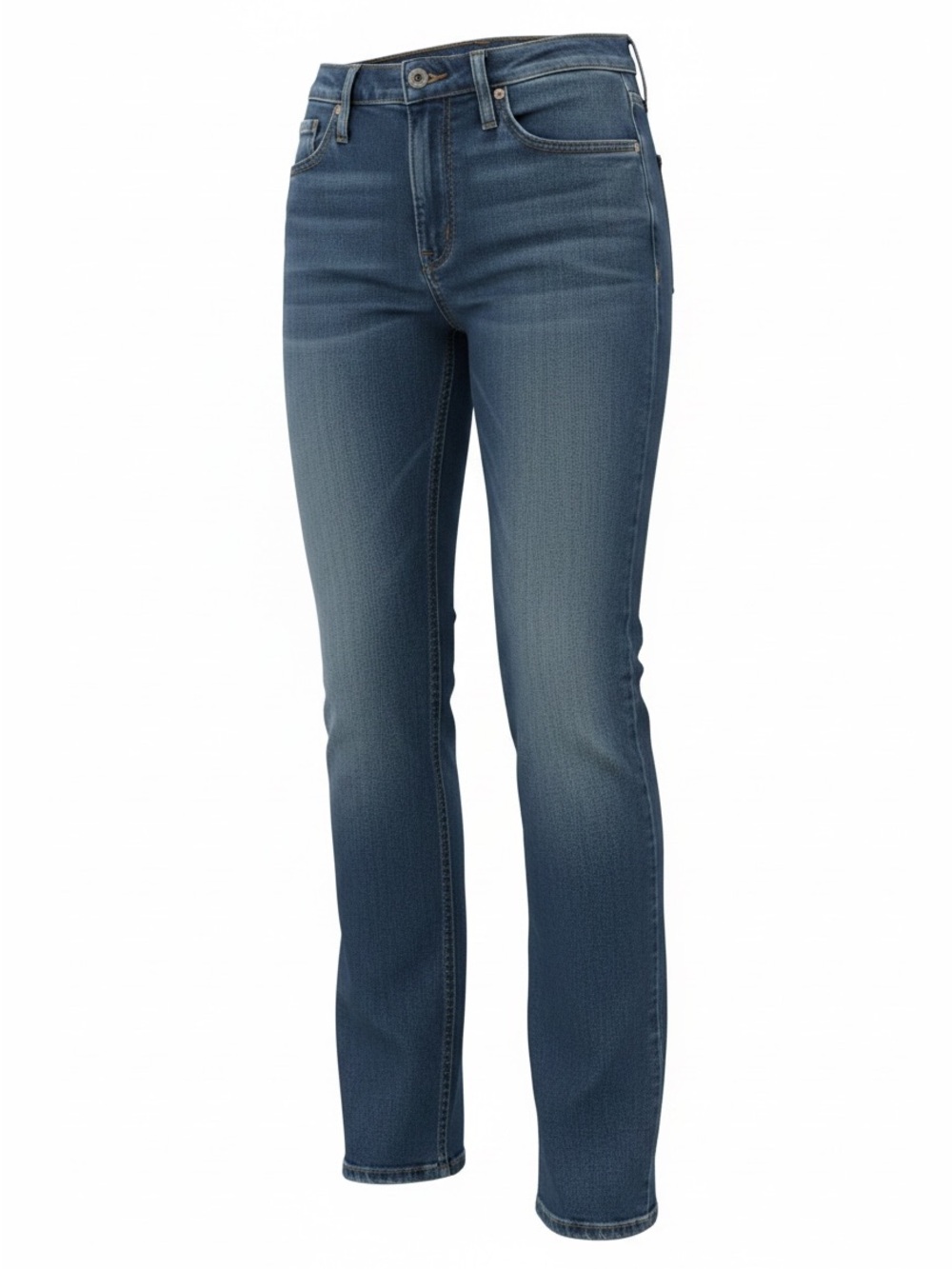 Levi's Women's Straight Leg Jeans in Medium Blue Wash